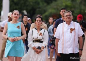 Acto por el 80 aniversario de la Victoria sobre el Fascismo en Managua