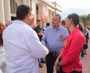 Acto por el 80 aniversario de la Victoria sobre el Fascismo en Managua