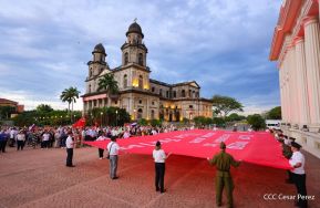 Acto por el 80 aniversario de la Victoria sobre el Fascismo en Managua