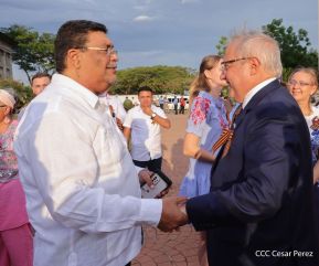 Acto por el 80 aniversario de la Victoria sobre el Fascismo en Managua