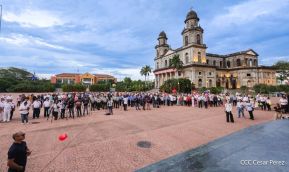 Acto por el 80 aniversario de la Victoria sobre el Fascismo en Managua