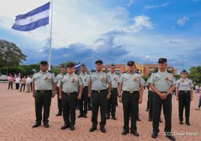 Acto por el 80 aniversario de la Victoria sobre el Fascismo en Managua