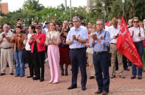 Acto por el 80 aniversario de la Victoria sobre el Fascismo en Managua