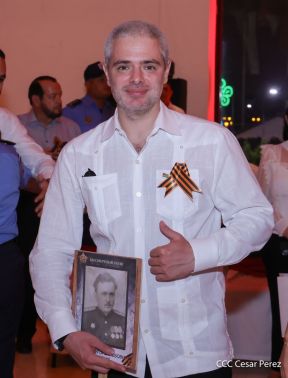 Acto por el 80 aniversario de la Victoria sobre el Fascismo en Managua