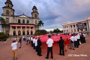 Acto por el 80 aniversario de la Victoria sobre el Fascismo en Managua