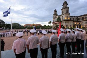 Acto por el 80 aniversario de la Victoria sobre el Fascismo en Managua