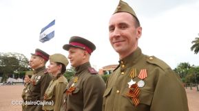 Acto por el 80 aniversario de la Victoria sobre el Fascismo en Managua