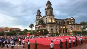 Acto por el 80 aniversario de la Victoria sobre el Fascismo en Managua