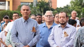 Acto por el 80 aniversario de la Victoria sobre el Fascismo en Managua