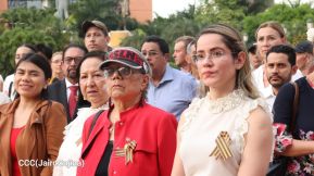 Acto por el 80 aniversario de la Victoria sobre el Fascismo en Managua