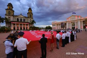 Acto por el 80 aniversario de la Victoria sobre el Fascismo en Managua