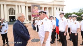 Acto por el 80 aniversario de la Victoria sobre el Fascismo en Managua