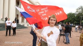 Acto por el 80 aniversario de la Victoria sobre el Fascismo en Managua