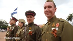 Acto por el 80 aniversario de la Victoria sobre el Fascismo en Managua