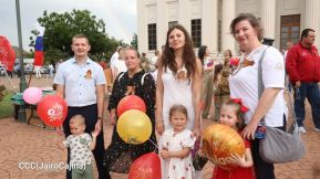 Acto por el 80 aniversario de la Victoria sobre el Fascismo en Managua