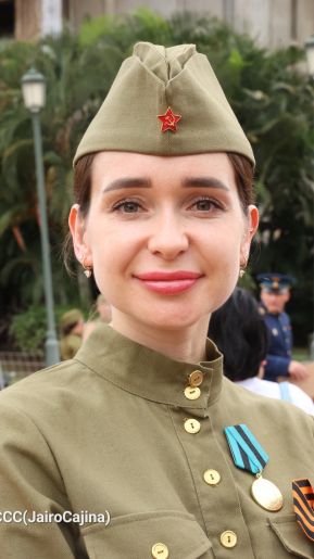 Acto por el 80 aniversario de la Victoria sobre el Fascismo en Managua