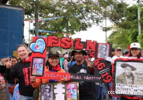 Caminata Sandino Luz, Vida y Verdad 