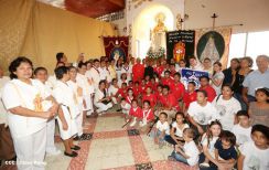 León se vistió de fiesta con visita del Cardenal Brenes