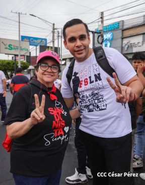 Caminata Sandino Luz, Vida y Verdad 