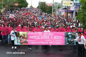 Caminata Sandino Luz, Vida y Verdad 