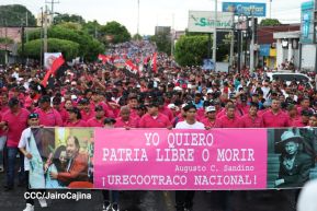 Caminata Sandino Luz, Vida y Verdad 
