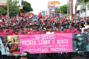 Caminata Sandino Luz, Vida y Verdad 