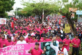 Caminata Sandino Luz, Vida y Verdad 