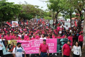 Caminata Sandino Luz, Vida y Verdad 