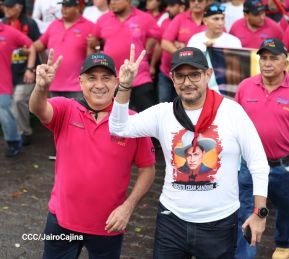 Caminata Sandino Luz, Vida y Verdad 