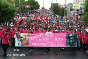 Caminata Sandino Luz, Vida y Verdad 