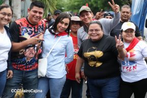 Caminata Sandino Luz, Vida y Verdad 