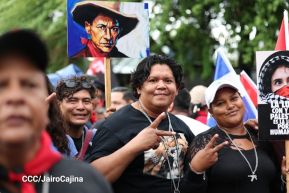 Caminata Sandino Luz, Vida y Verdad 