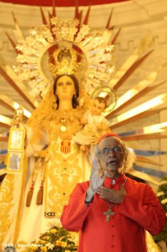 León se vistió de fiesta con visita del Cardenal Brenes