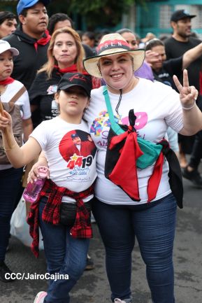 Caminata Sandino Luz, Vida y Verdad 