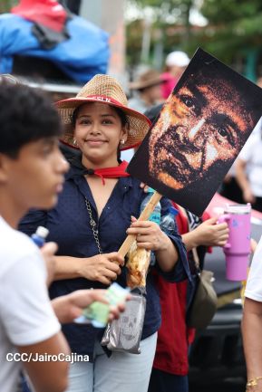 Caminata Sandino Luz, Vida y Verdad 