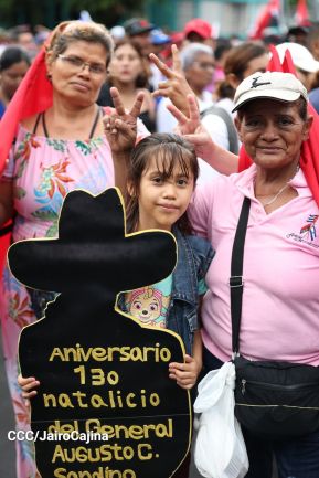 Caminata Sandino Luz, Vida y Verdad 