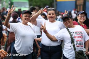 Caminata Sandino Luz, Vida y Verdad 