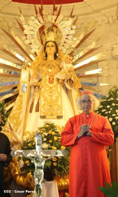 León se vistió de fiesta con visita del Cardenal Brenes