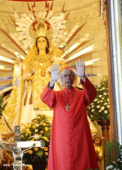 León se vistió de fiesta con visita del Cardenal Brenes