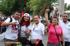 Caminata Sandino Luz, Vida y Verdad 