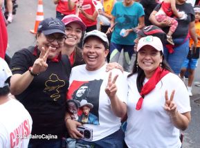 Caminata Sandino Luz, Vida y Verdad 