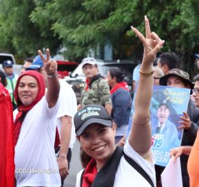 Caminata Sandino Luz, Vida y Verdad 