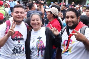 Caminata Sandino Luz, Vida y Verdad 