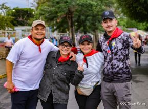 Caminata Sandino Luz, Vida y Verdad 