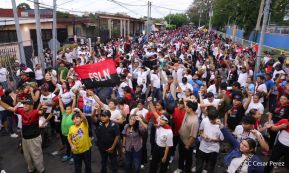 Caminata Sandino Luz, Vida y Verdad 