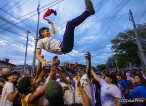 Caminata Sandino Luz, Vida y Verdad 