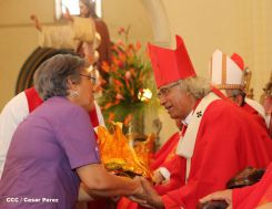 León se vistió de fiesta con visita del Cardenal Brenes
