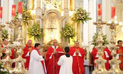 León se vistió de fiesta con visita del Cardenal Brenes