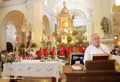 León se vistió de fiesta con visita del Cardenal Brenes