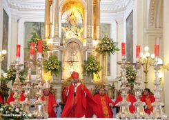 León se vistió de fiesta con visita del Cardenal Brenes